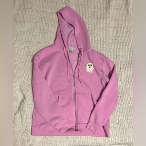 Pink Ghost Hoodie